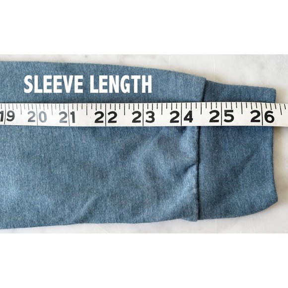 BVCO Bueno Vista Colorado Blue Long Sleeve Round Neck Souled Out T-Shirt-Size M - Picture 11 of 12